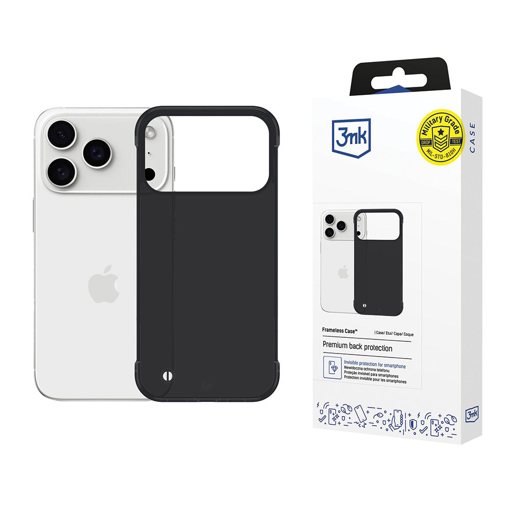 Puzdro pre Apple iPhone 17 Pro, 3MK, Just20g, Čierne