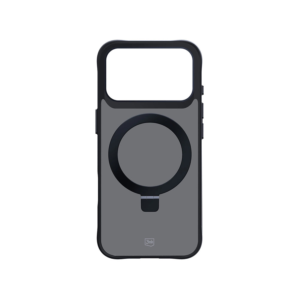 Case for Apple iPhone 17 Pro, 3MK, Smoke MagStand, Black