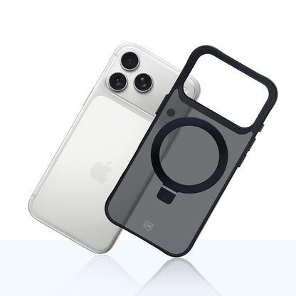 Case for Apple iPhone 17 Pro, 3MK, Smoke MagStand, Black