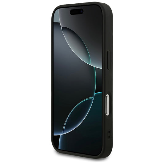 Puzdro pre Apple iPhone 17 Pro, Guess, 4G Classic, Čierne