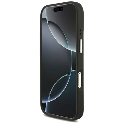 Puzdro pre Apple iPhone 17 Pro, Guess, Big 4G Classic Logo with Big Strap, Čierne