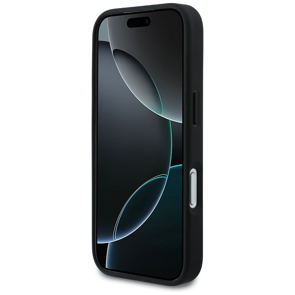 Puzdro pre Apple iPhone 17 Pro, Karl Lagerfeld, Rhinestone Karl & Choupette Pins, Čierne