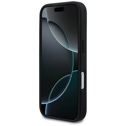 Puzdro pre Apple iPhone 17 Pro, Karl Lagerfeld, Rhinestone Karl & Choupette Pins, Čierne