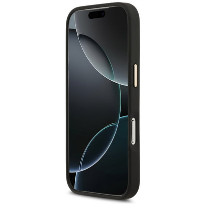 Puzdro pre Apple iPhone 17 Pro, Karl Lagerfeld, Script Logo, Čierne