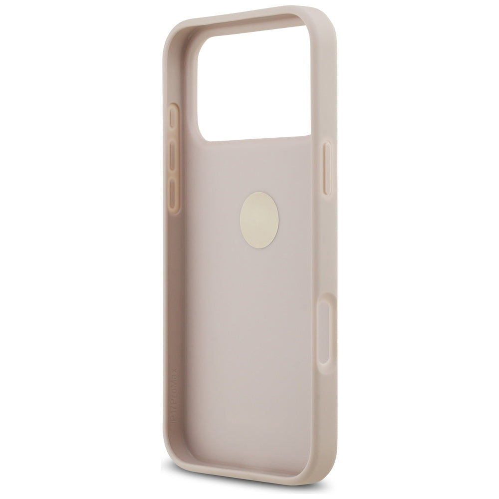 Puzdro pre Apple iPhone 17 Pro Max, Guess, 4G Ring Stand, Ružové