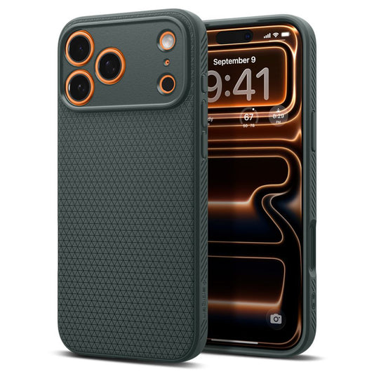 Puzdro pre Apple iPhone 17 Pro Max, Spigen, Liquid Air, Zelené