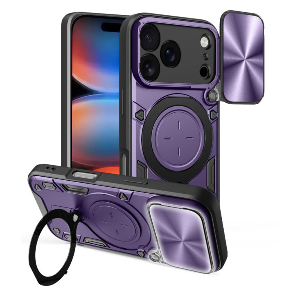 Puzdro pre Apple iPhone 17 Pro Max, Techsuit, CamGuard Pro, Fialové