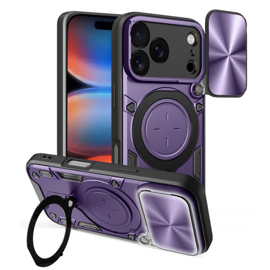 Puzdro pre Apple iPhone 17 Pro Max, Techsuit, CamGuard Pro, Fialové
