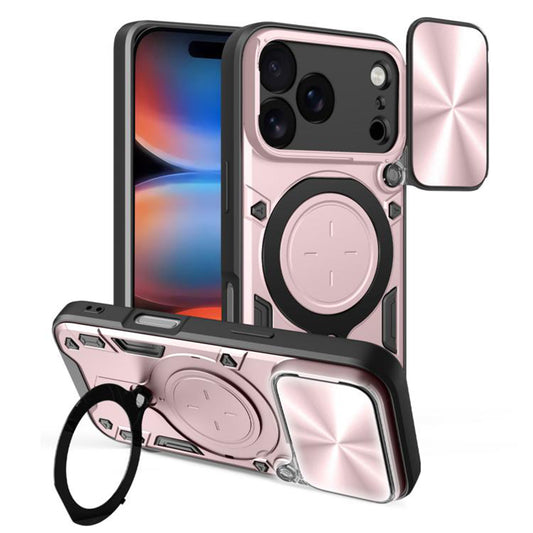 Puzdro pre Apple iPhone 17 Pro Max, Techsuit, CamGuard Pro, Ružovo Zlaté