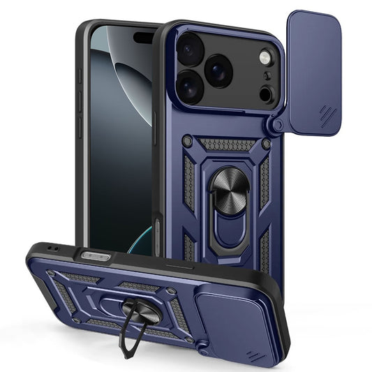 Puzdro pre Apple iPhone 17 Pro Max, Techsuit, CamShield, Modrá