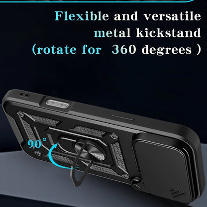 Puzdro pre Apple iPhone 17 Pro Max, Techsuit, CamShield, Čierne