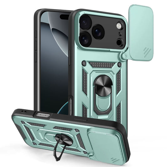 Puzdro pre Apple iPhone 17 Pro Max, Techsuit, CamShield, Zelené