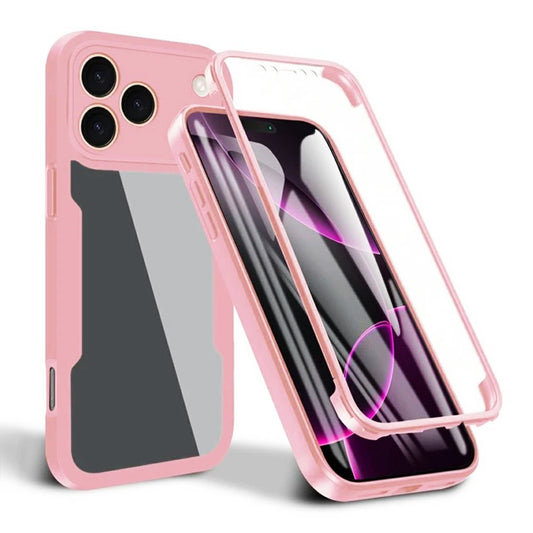 Puzdro pre Apple iPhone 17 Pro Max, Techsuit, ColorVerse 360, Ružové
