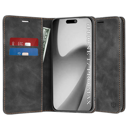 Puzdro pre Apple iPhone 17 Pro Max, Techsuit, Confy, Čierne