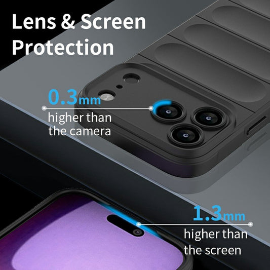 Puzdro pre Apple iPhone 17 Pro Max, Techsuit, Magic Shield, Čierne