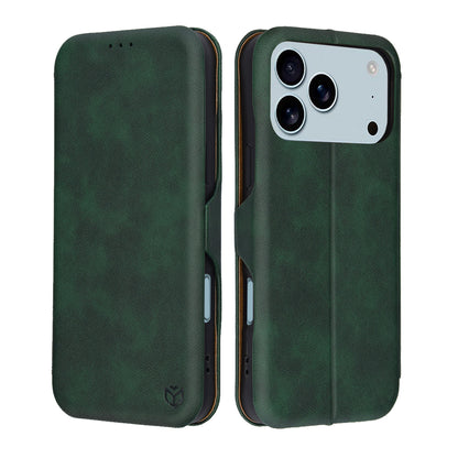 Puzdro pre Apple iPhone 17 Pro Max, Techsuit, Safe Wallet Plus, Zelené
