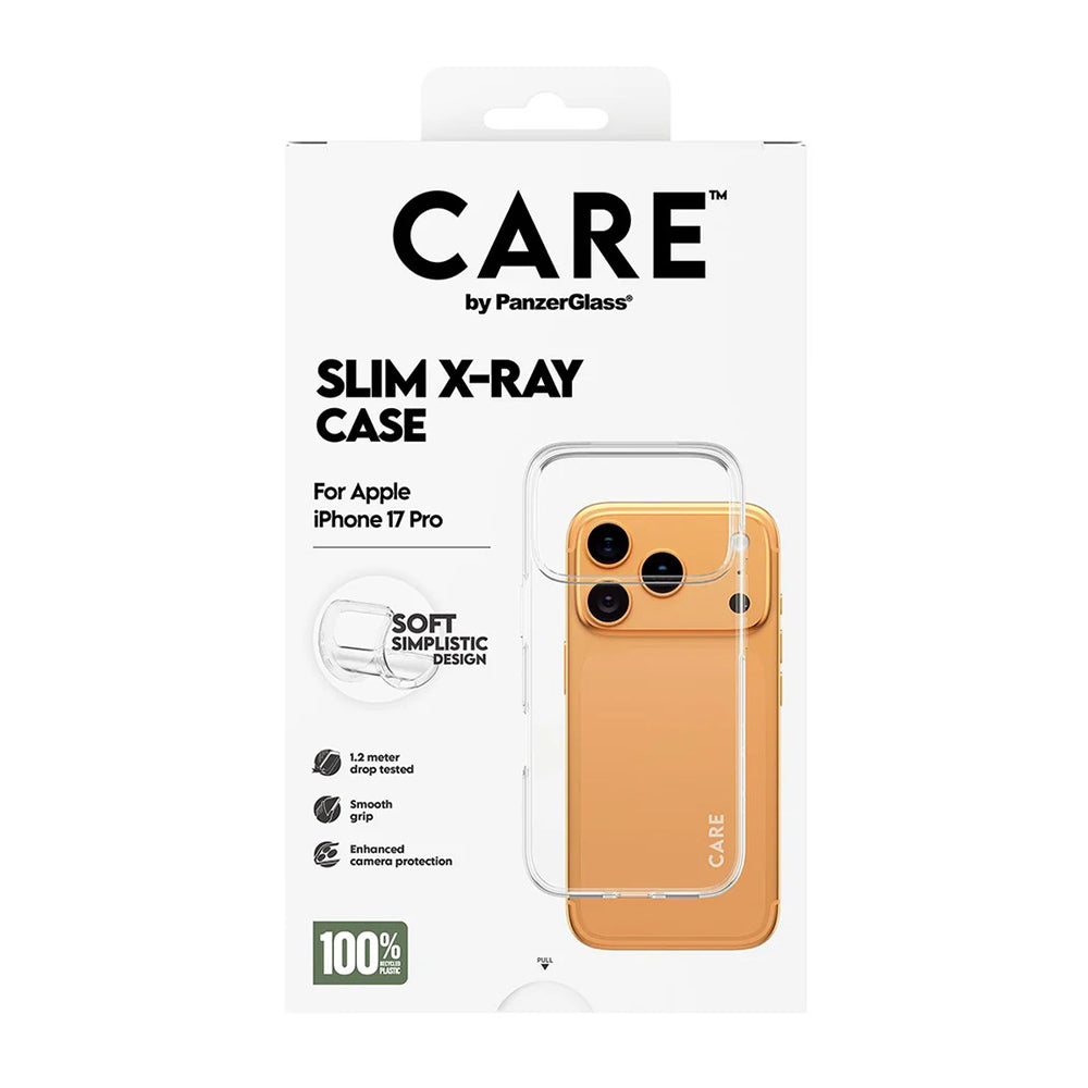 Puzdro pre Apple iPhone 17 Pro, PanzerGlass, Care Fashionable X-ray, Transparentné