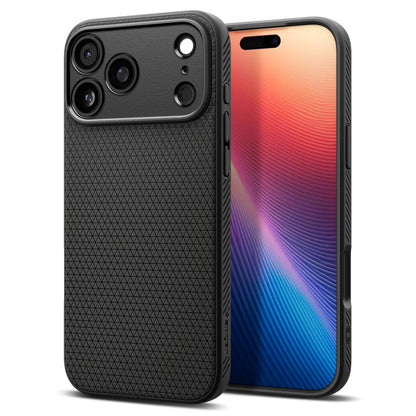Puzdro pre Apple iPhone 17 Pro, Spigen, Liquid Air, Matná Čierna