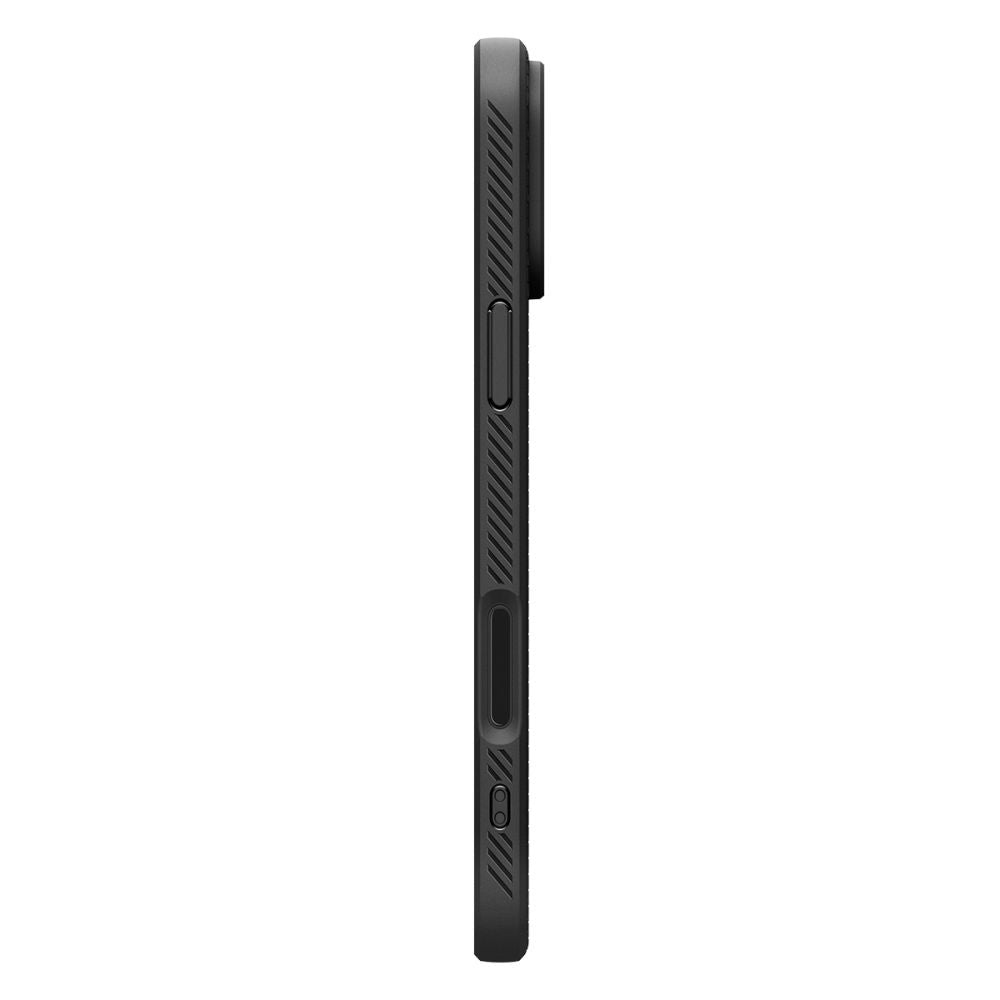Puzdro pre Apple iPhone 17 Pro, Spigen, Liquid Air, Matná Čierna