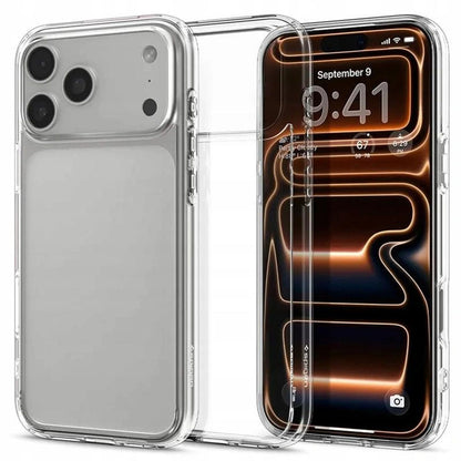 Puzdro pre Apple iPhone 17 Pro, Spigen, Ultra Hybrid, Transparentné