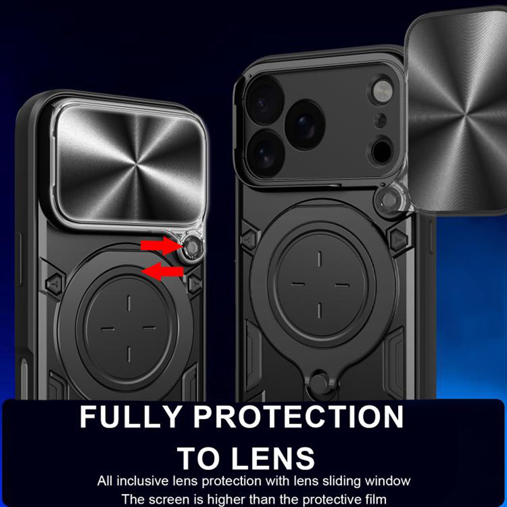 Puzdro pre Apple iPhone 17 Pro, Techsuit, CamGuard Pro, Ružové Zlato