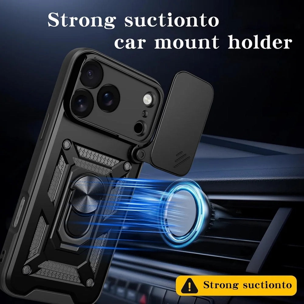 Puzdro pre Apple iPhone 17 Pro, Techsuit, CamShield, Modrá