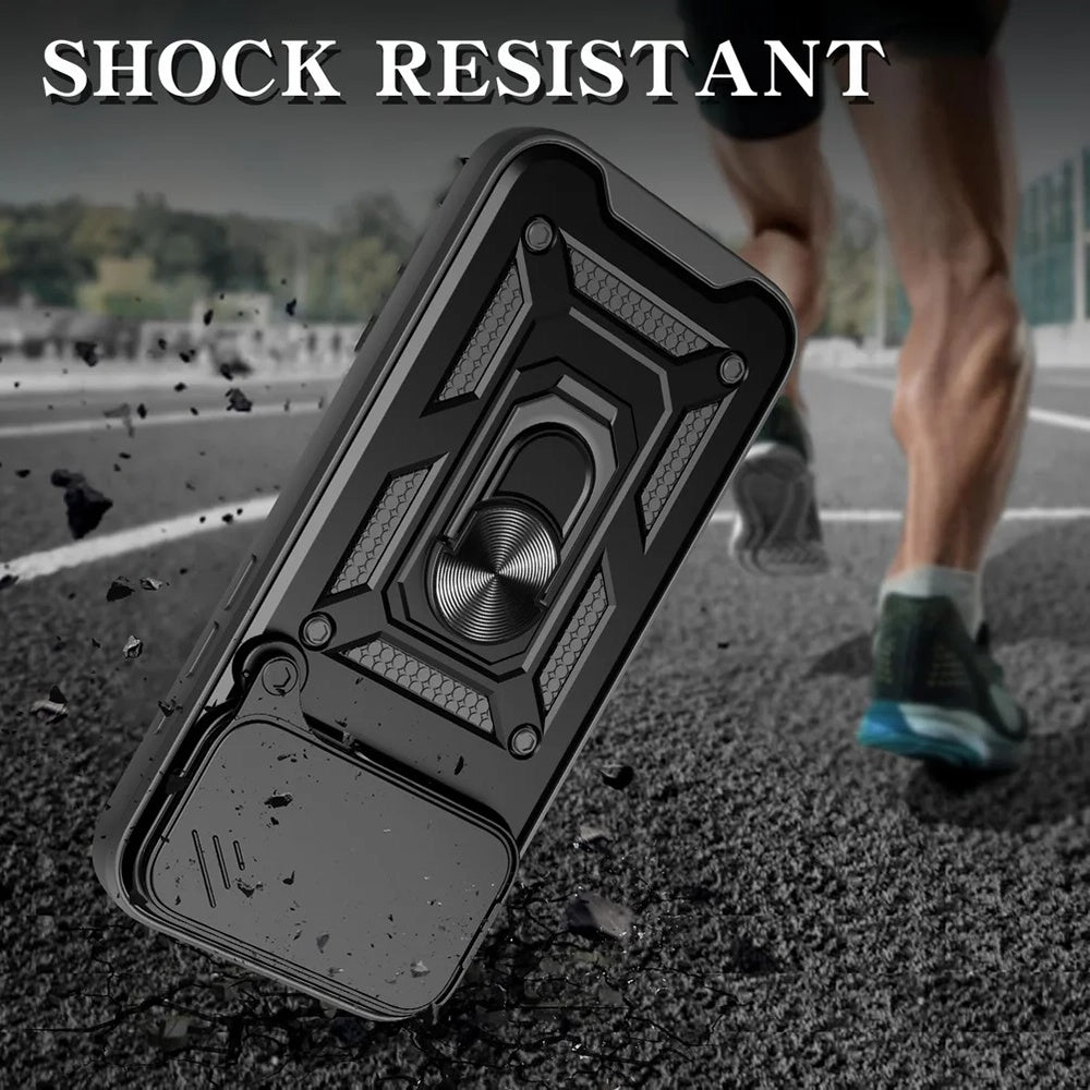 Puzdro pre Apple iPhone 17 Pro, Techsuit, CamShield, Zelené