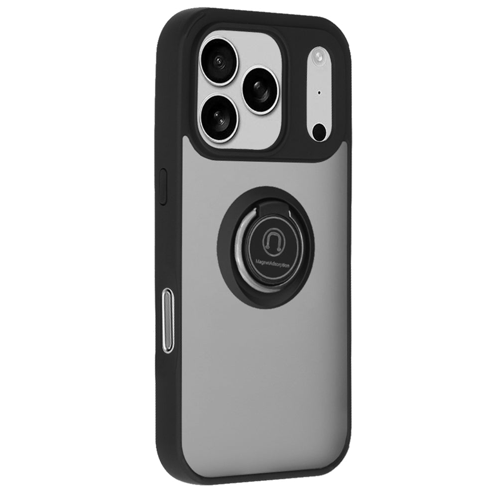 Puzdro pre Apple iPhone 17 Pro, Techsuit, Glinth, Čierne