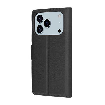 Puzdro pre Apple iPhone 17 Pro, Techsuit, Leather Folio, Čierne