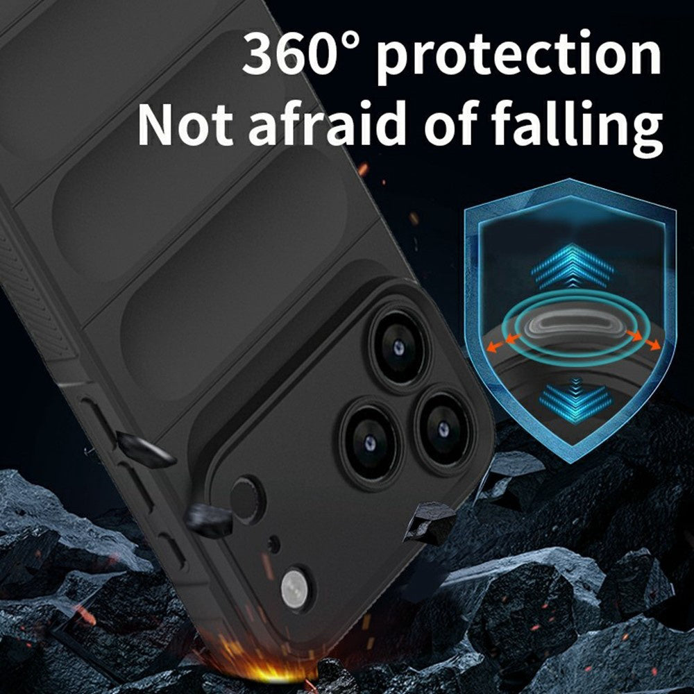 Puzdro pre Apple iPhone 17 Pro, Techsuit, Magic Shield, Čierne