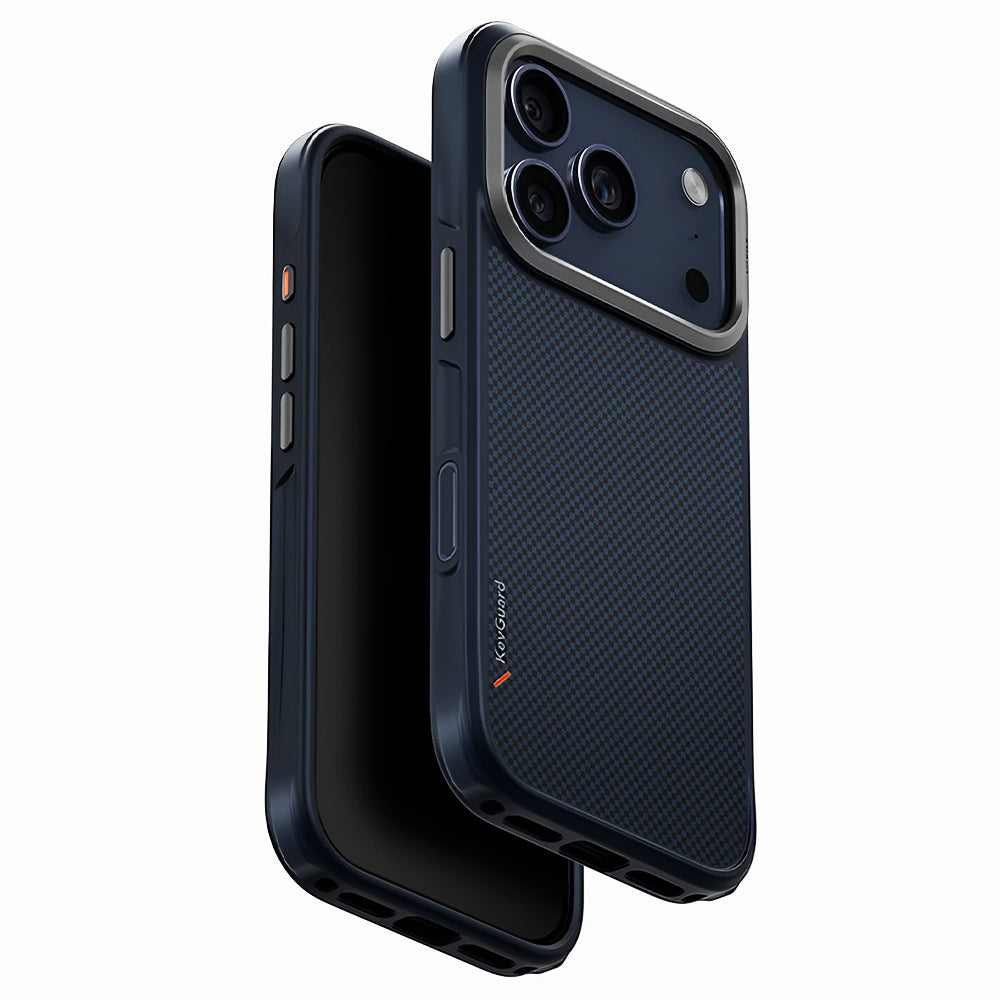 Puzdro MagSafe pre Apple iPhone 17 Pro, UNIQ, Keva MagClick, Námornícka modrá