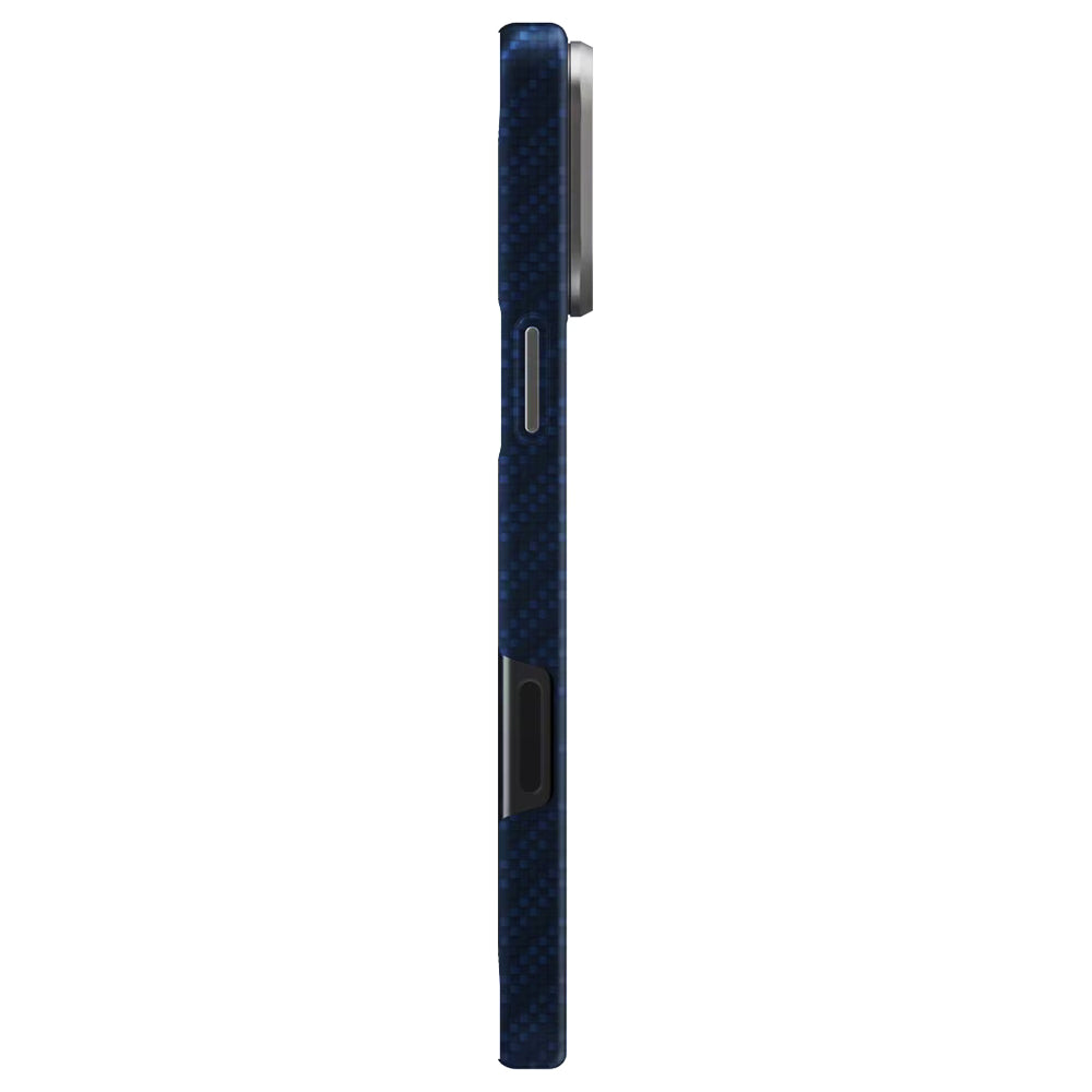 Puzdro MagSafe pre Apple iPhone 17 Pro, UNIQ, Keva MagClick, Námornícka modrá