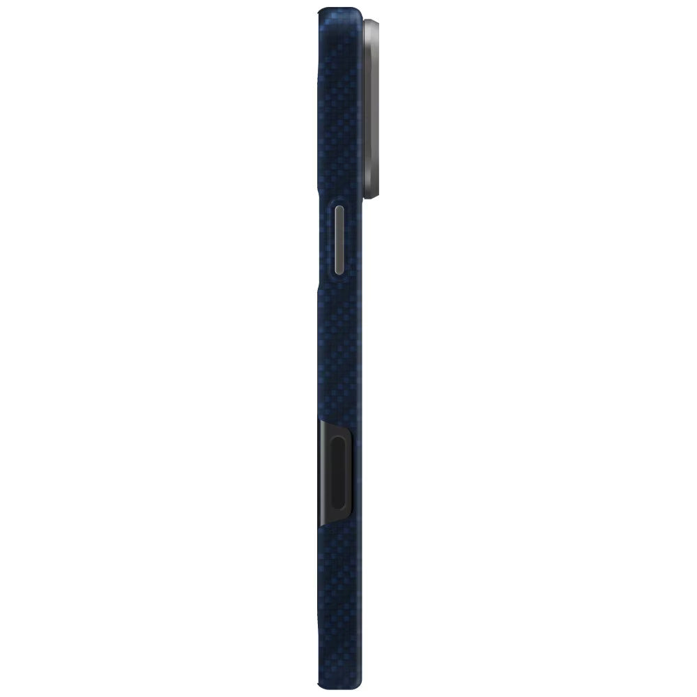 Puzdro MagSafe pre Apple iPhone 17 Pro, UNIQ, Keva MagClick, Denim