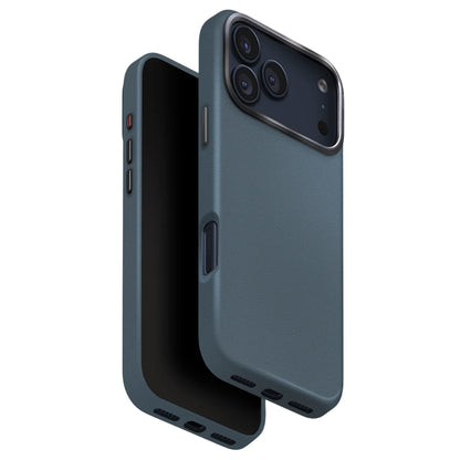Puzdro pre Apple iPhone 17 Pro, UNIQ, Lyden Leatherette, Modrá