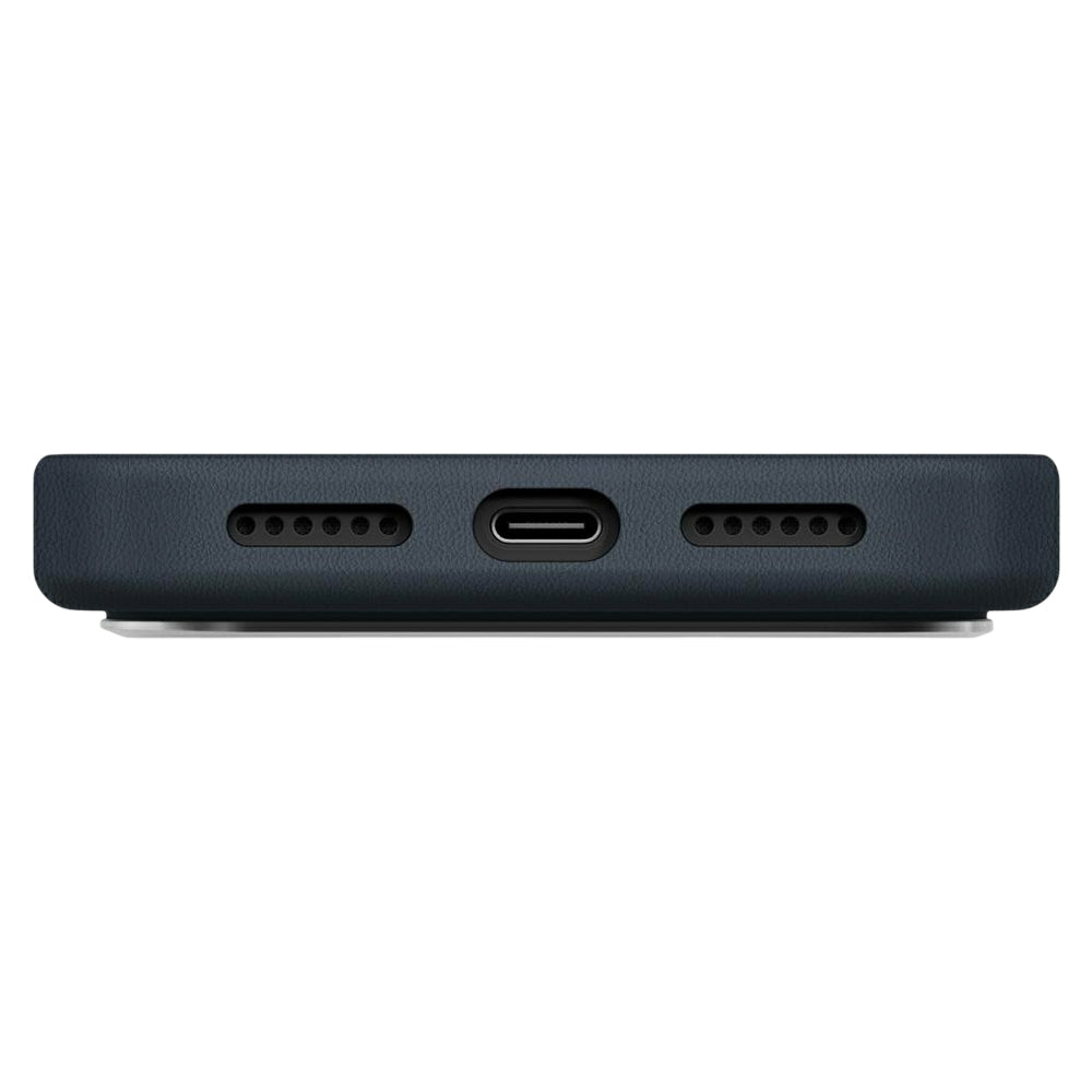 Puzdro pre Apple iPhone 17 Pro, UNIQ, Lyden Leatherette, Modrá
