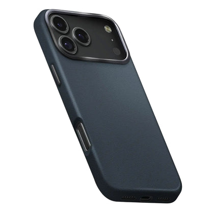 Puzdro pre Apple iPhone 17 Pro, UNIQ, Lyden Leatherette, Modrá