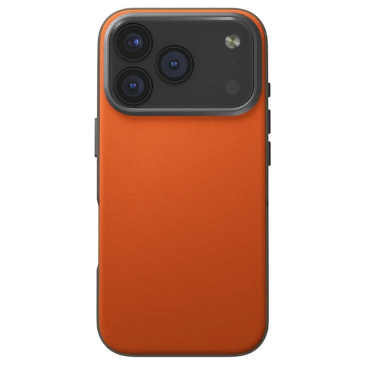 Puzdro pre Apple iPhone 17 Pro, UNIQ, Lyden Leatherette, Oranžovo-Bežové