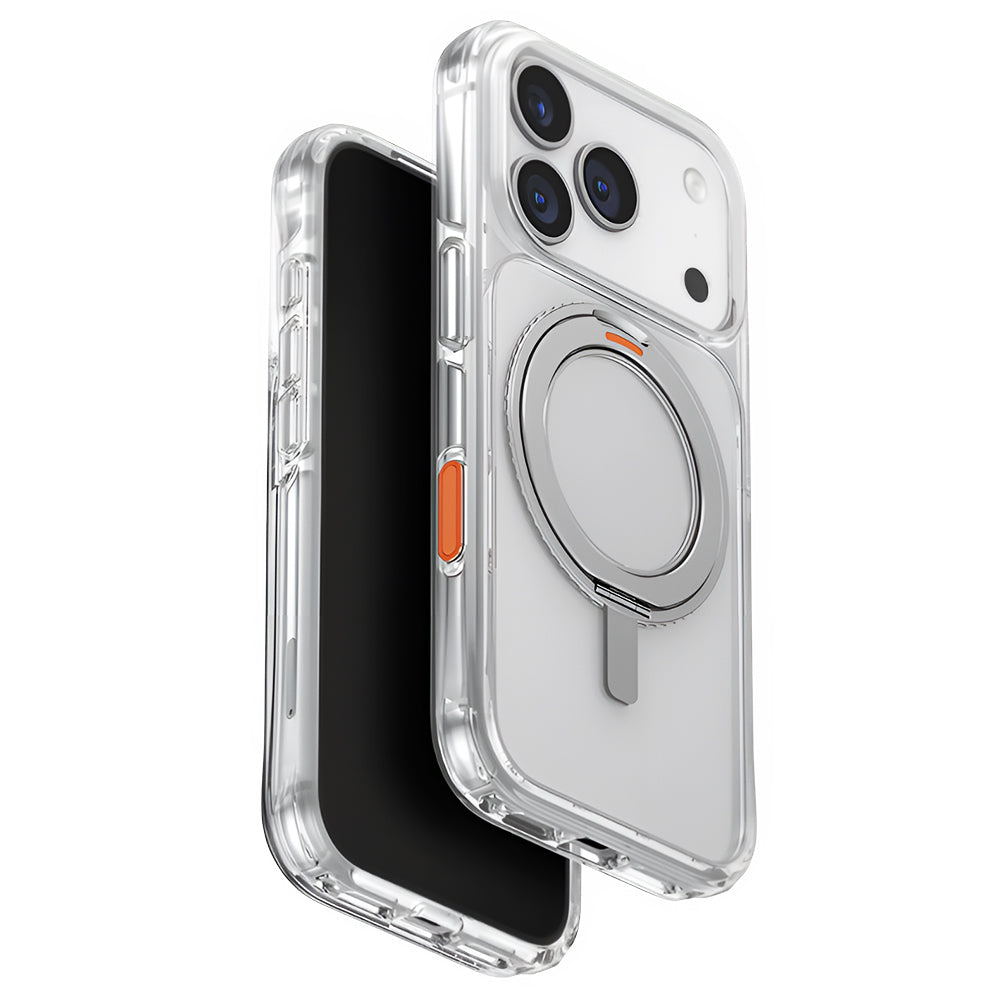Puzdro pre Apple iPhone 17 Pro, UNIQ, Swivix, Strieborné