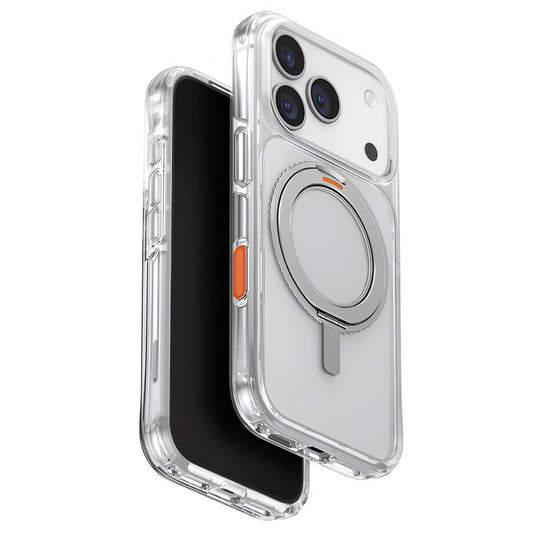 Puzdro pre Apple iPhone 17 Pro, UNIQ, Swivix, Strieborné