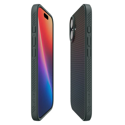 Puzdro pre Apple iPhone 17, Spigen, Liquid Air, Zelené