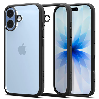 Puzdro pre Apple iPhone 17, Spigen, Ultra Hybrid, Matné Čierne
