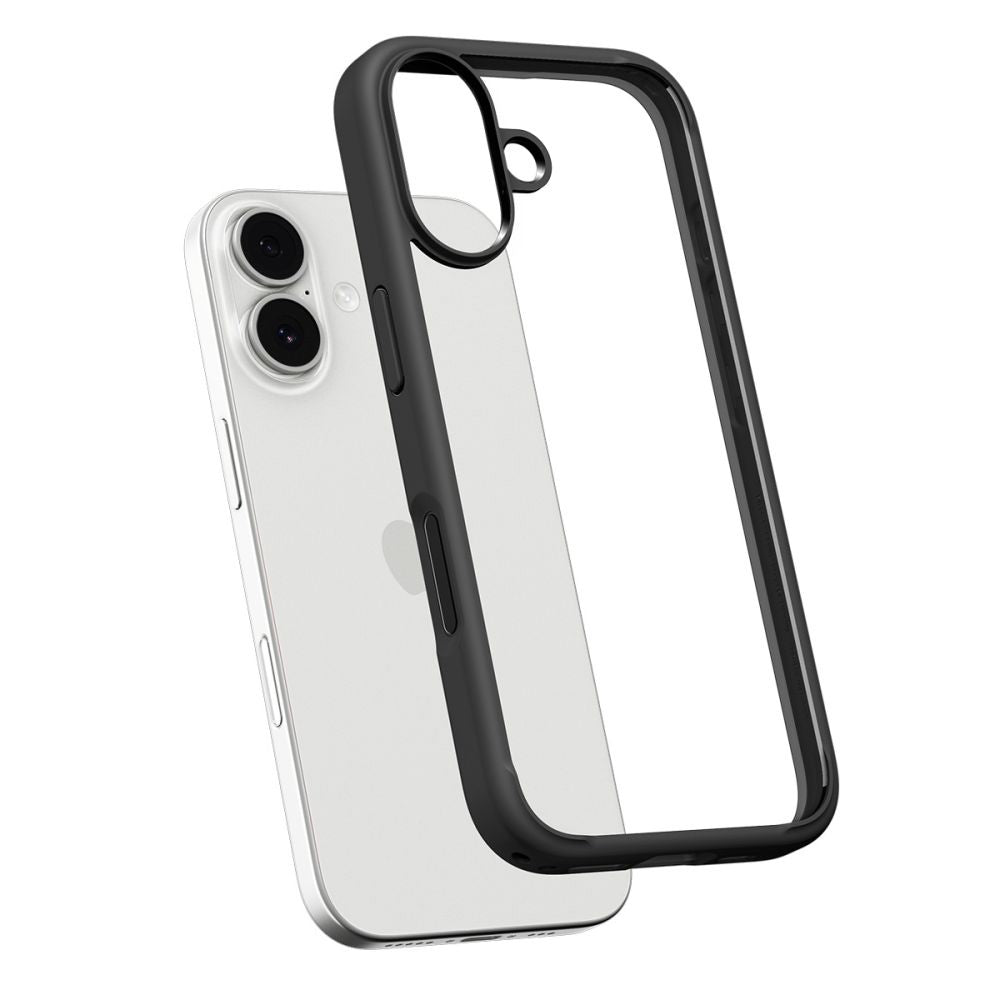Puzdro pre Apple iPhone 17, Spigen, Ultra Hybrid, Matné Čierne