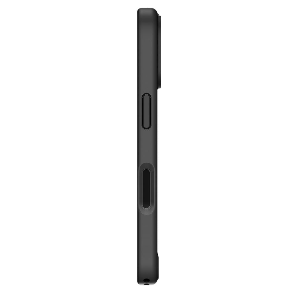 Puzdro pre Apple iPhone 17, Spigen, Ultra Hybrid, Matné Čierne