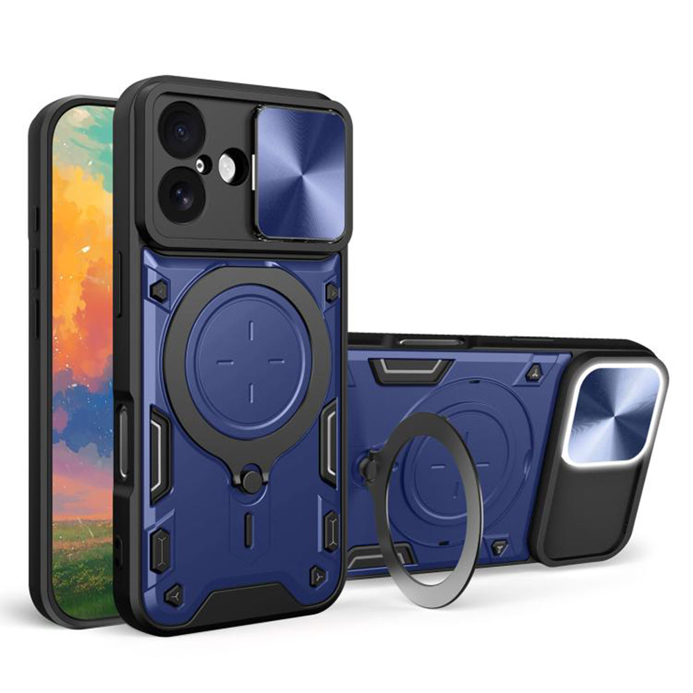 Puzdro pre Apple iPhone 17, Techsuit, CamGuard Pro, Modrá