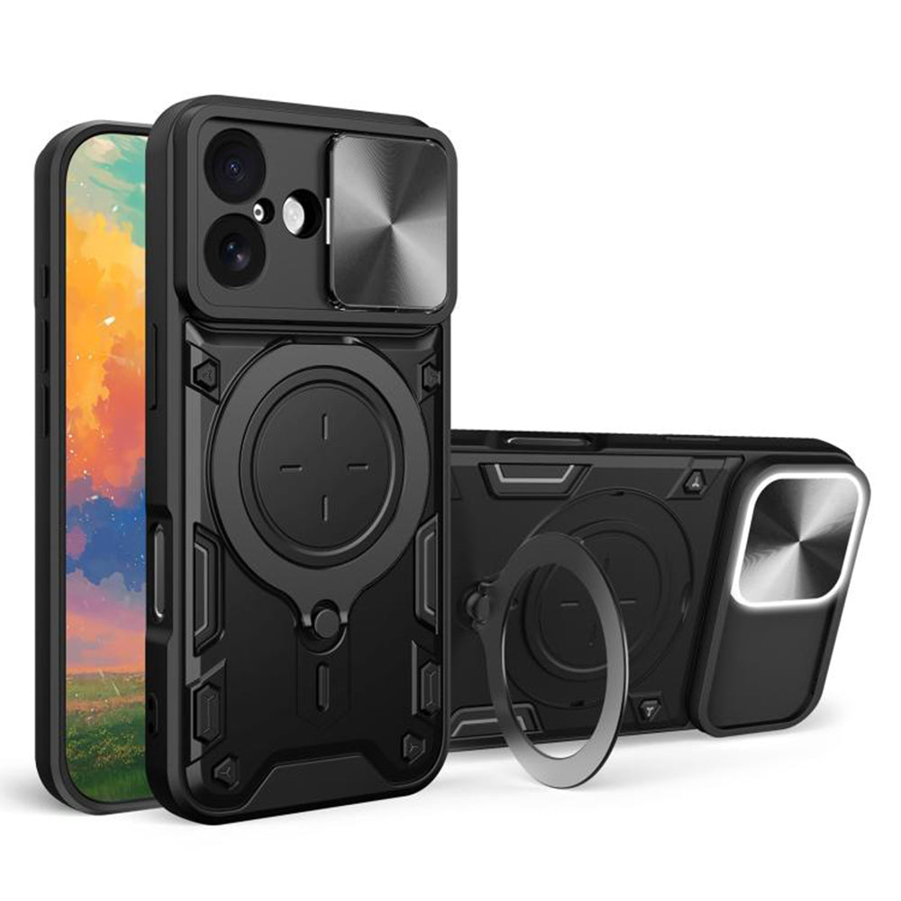 Puzdro pre Apple iPhone 17, Techsuit, CamGuard Pro, Čierne