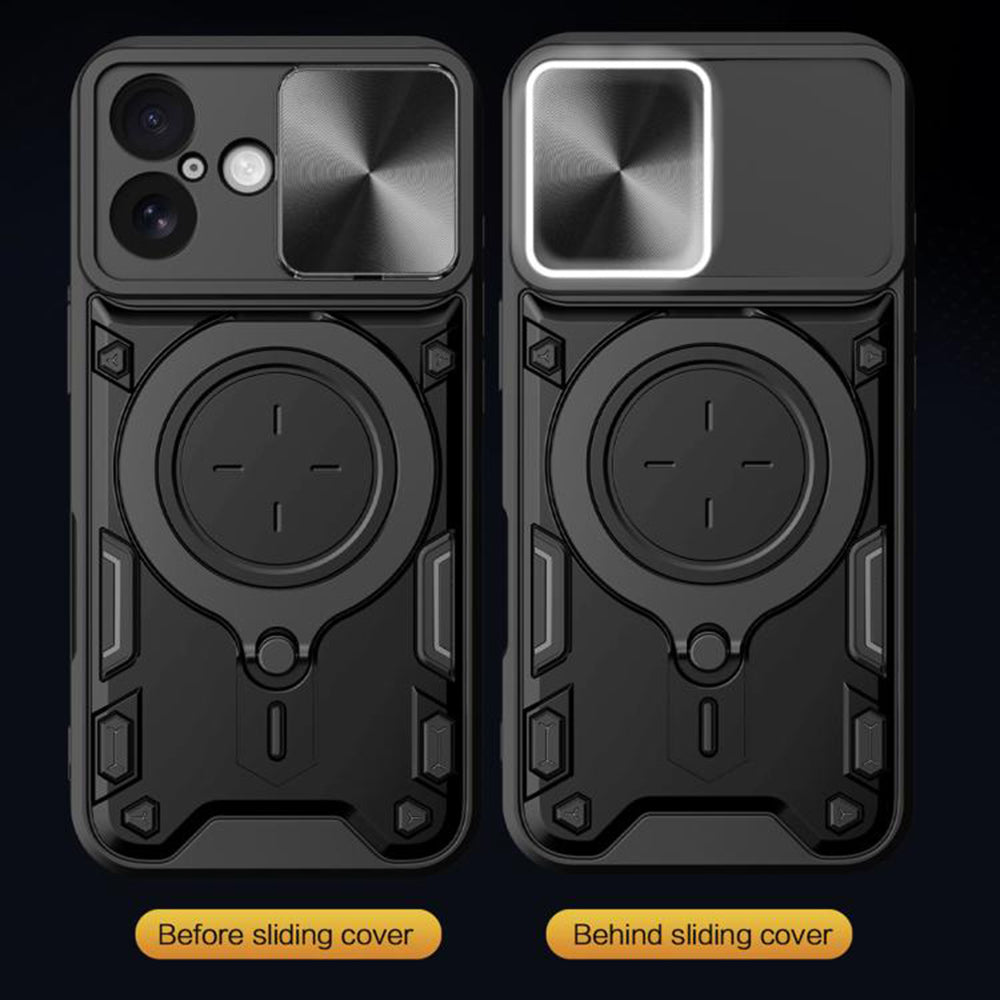 Puzdro pre Apple iPhone 17, Techsuit, CamGuard Pro, Čierne