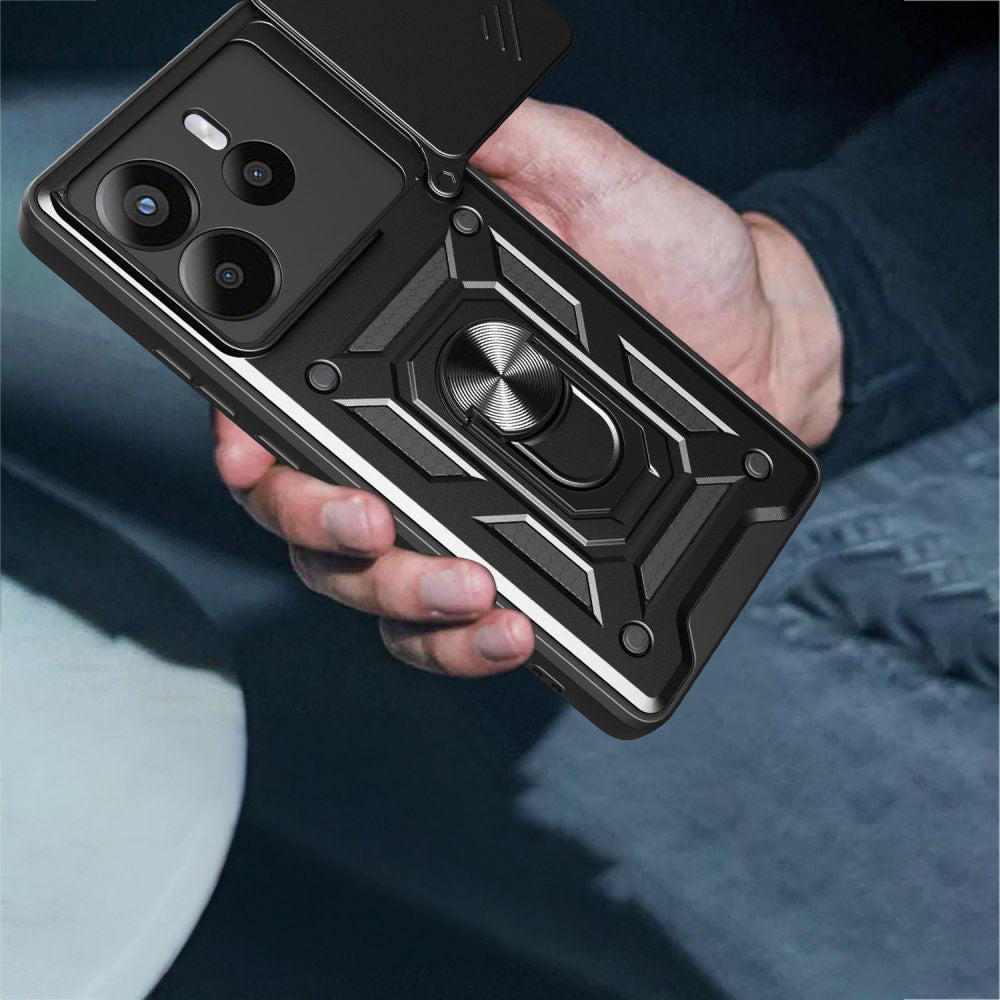 Puzdro pre Apple iPhone 17, Techsuit, CamShield, Čierne