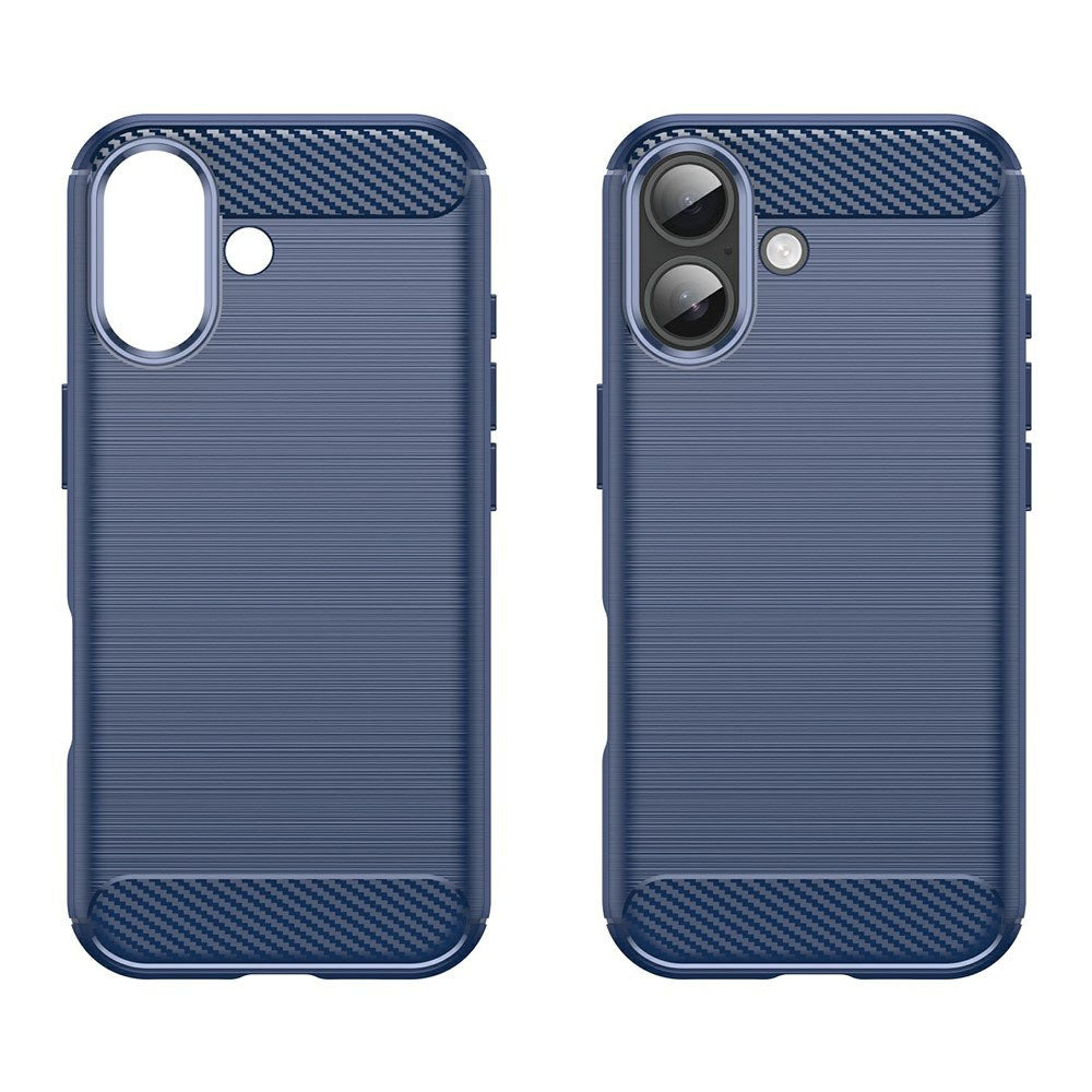 Puzdro pre Apple iPhone 17, Techsuit, Carbon, Modrá