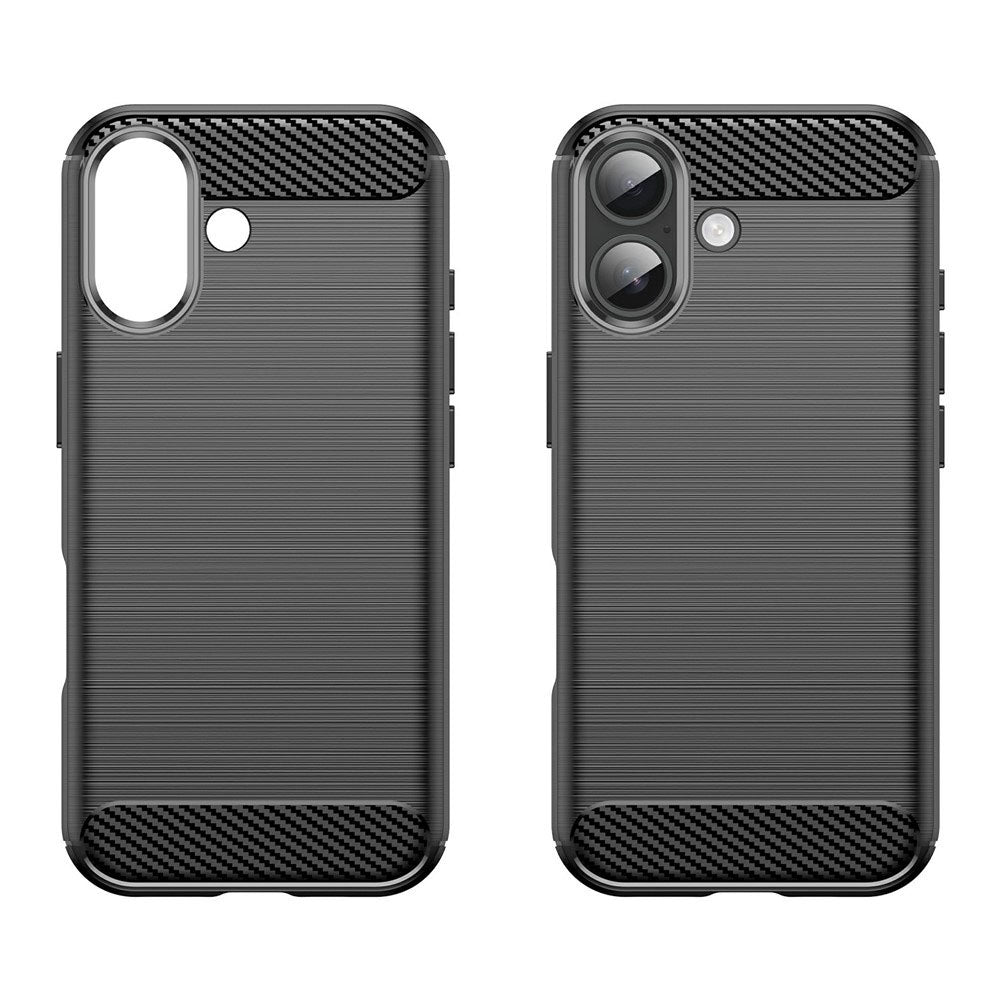 Puzdro pre Apple iPhone 17, Techsuit, Carbon, Čierne