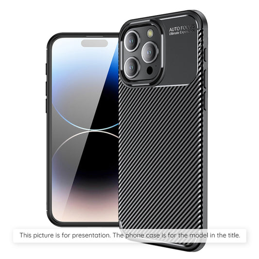 Puzdro pre Apple iPhone 17, Techsuit, CarbonFiber, Čierne